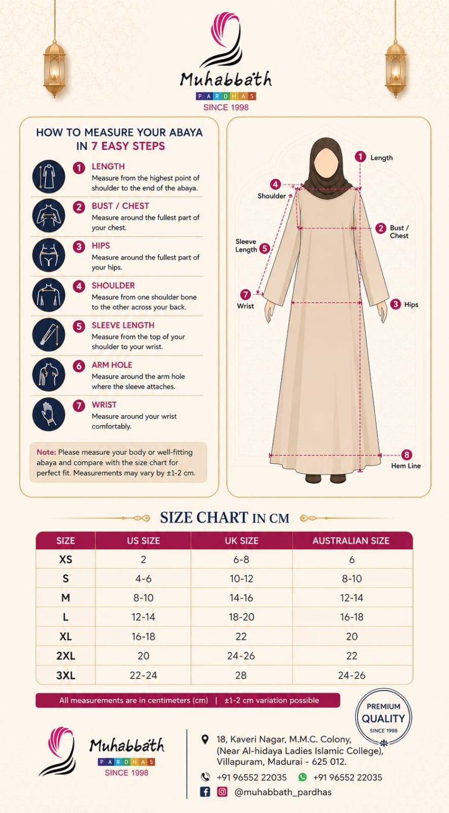 Zoom Shining Handwork Abaya – Rosewood Pink